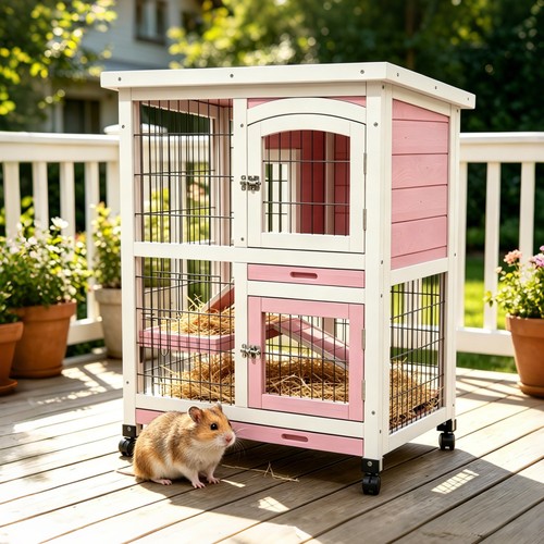 Weatherproof hamsters cage - cage, 2