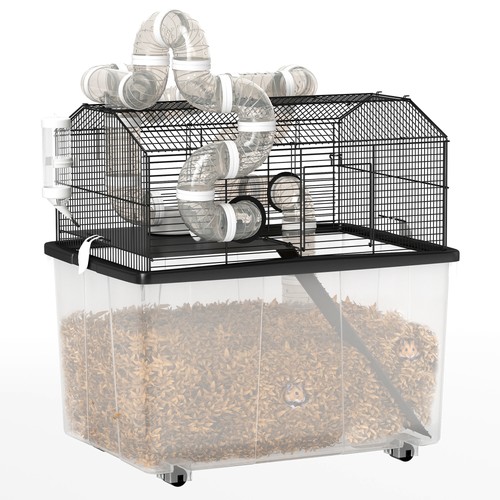 Tier hamster cage with - with, 12"