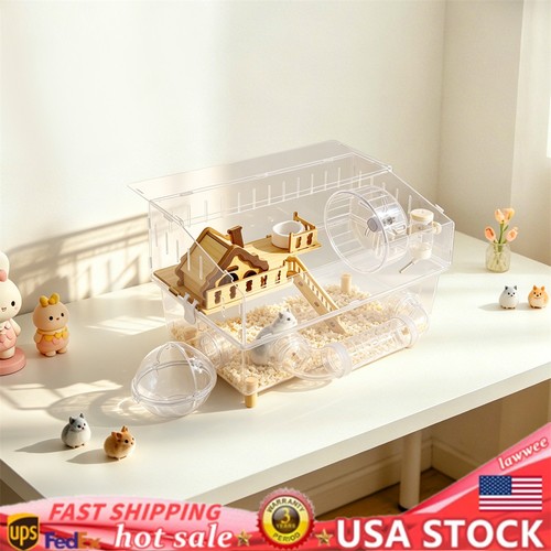 Acrylic hamster cage tier - acrylic,