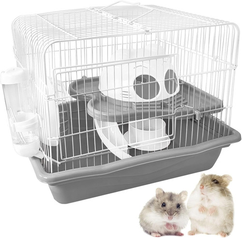 Dwarf hamster cage - dwarf, 2-tier