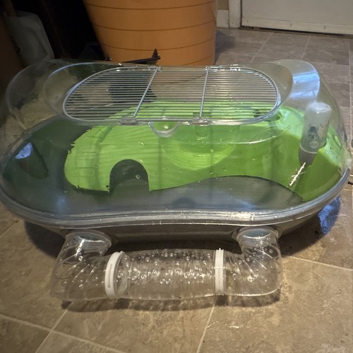 Hamster cage single tier - hamster, cage,