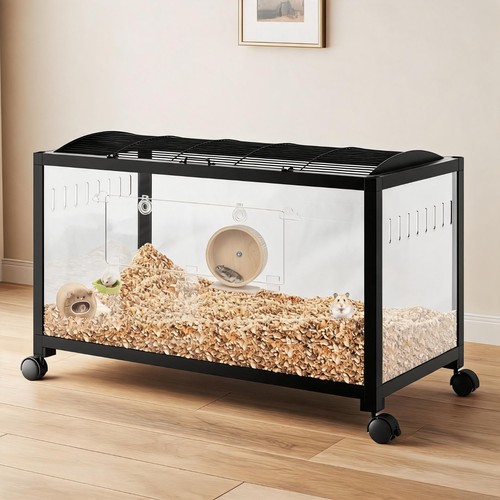 Hamster cage habitat 8in - hamster, 37.8in