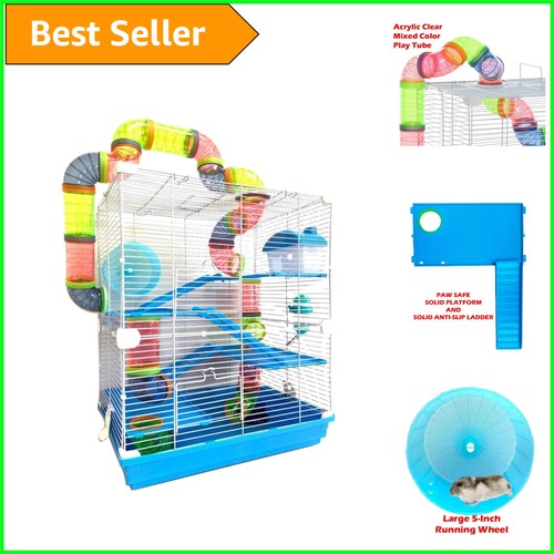 Lavish floor blue hamster - lavish, 5-floor
