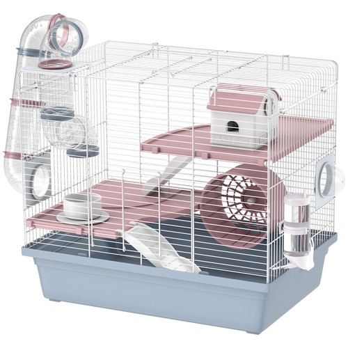 9in tier metal hamster - metal,