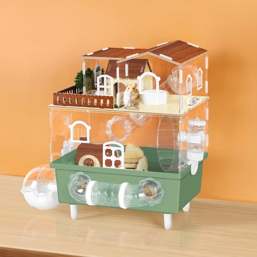 Acrylic hamster cage chew - hamster,