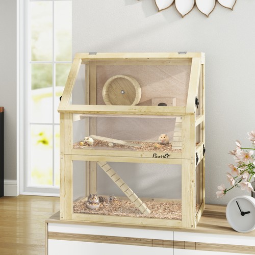 Tiers wooden hamster cage - tiers,