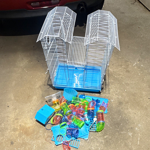 Large single tier hamster - tier,