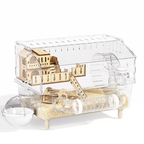 Acrylic hamster cage - in,