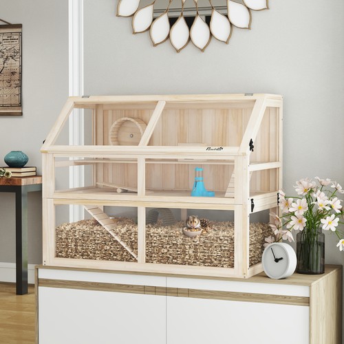 Tier wooden hamster - 3,