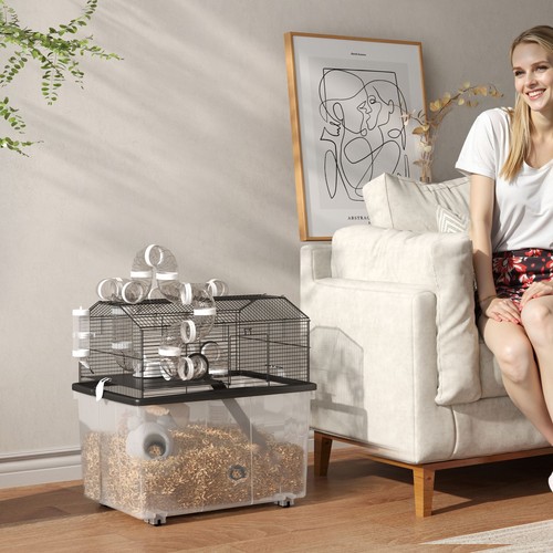 Pawhut tier hamster - 2, cage
