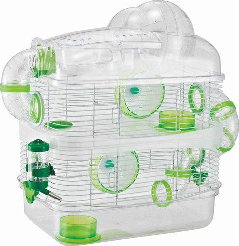 Acrylic clear level hamster - clear,