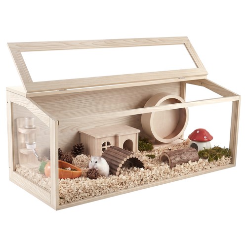 Vevor wooden hamster cage - wooden,