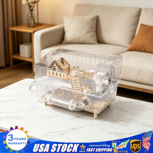 Acrylic hamster cage tier - acrylic,
